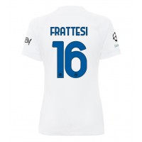 Inter Milan Davide Frattesi #16 Gostujuci Dres za Ženska 2023-24 Kratak Rukav